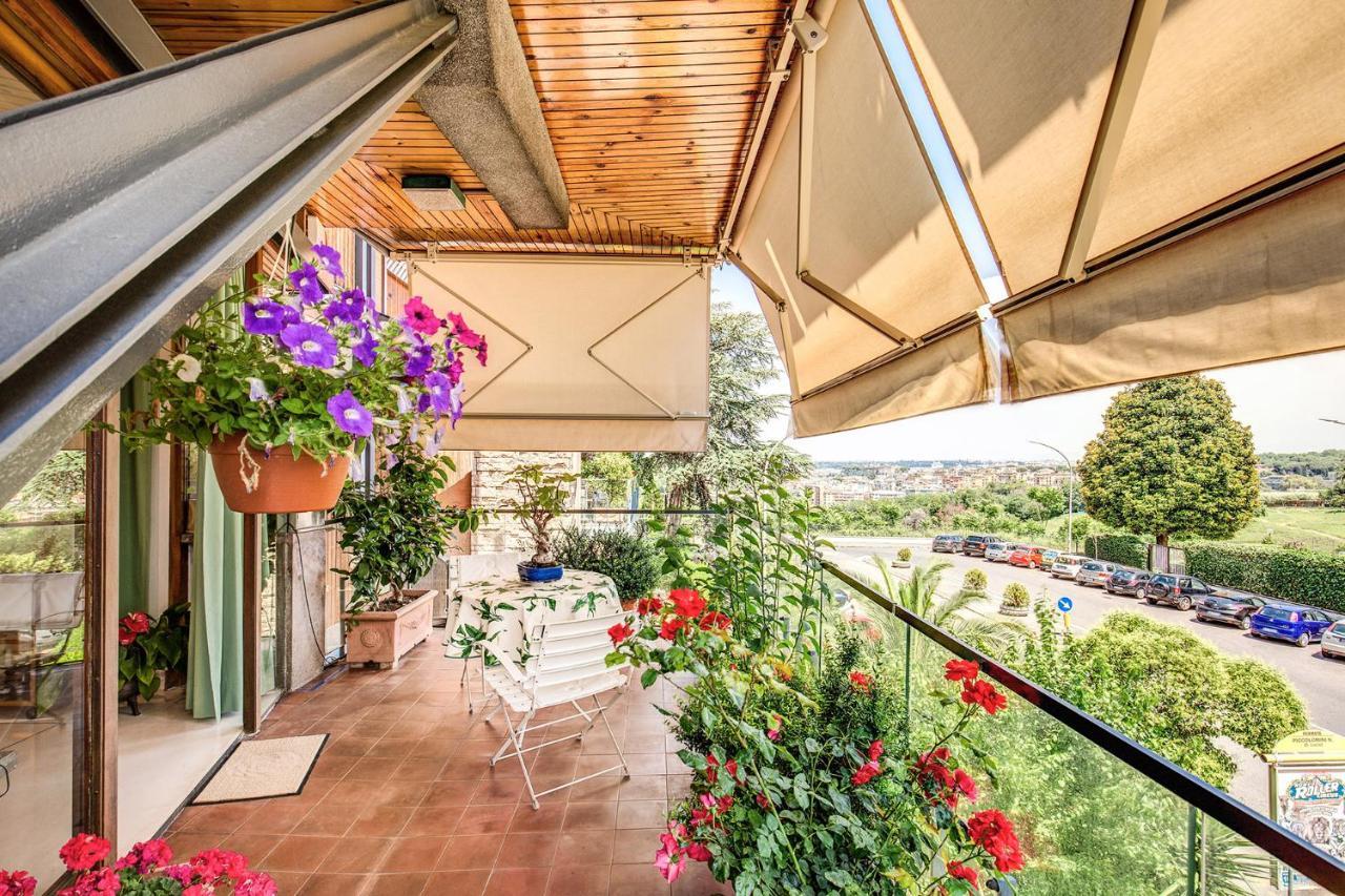 Terrazza Piccolomini: Elegant Apartment Stunning View Over Rome/St Peter'S Dome Экстерьер фото